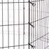 Midwest Contour Metal Exercise Pen for Dogs with Door - Black - 24" Height  