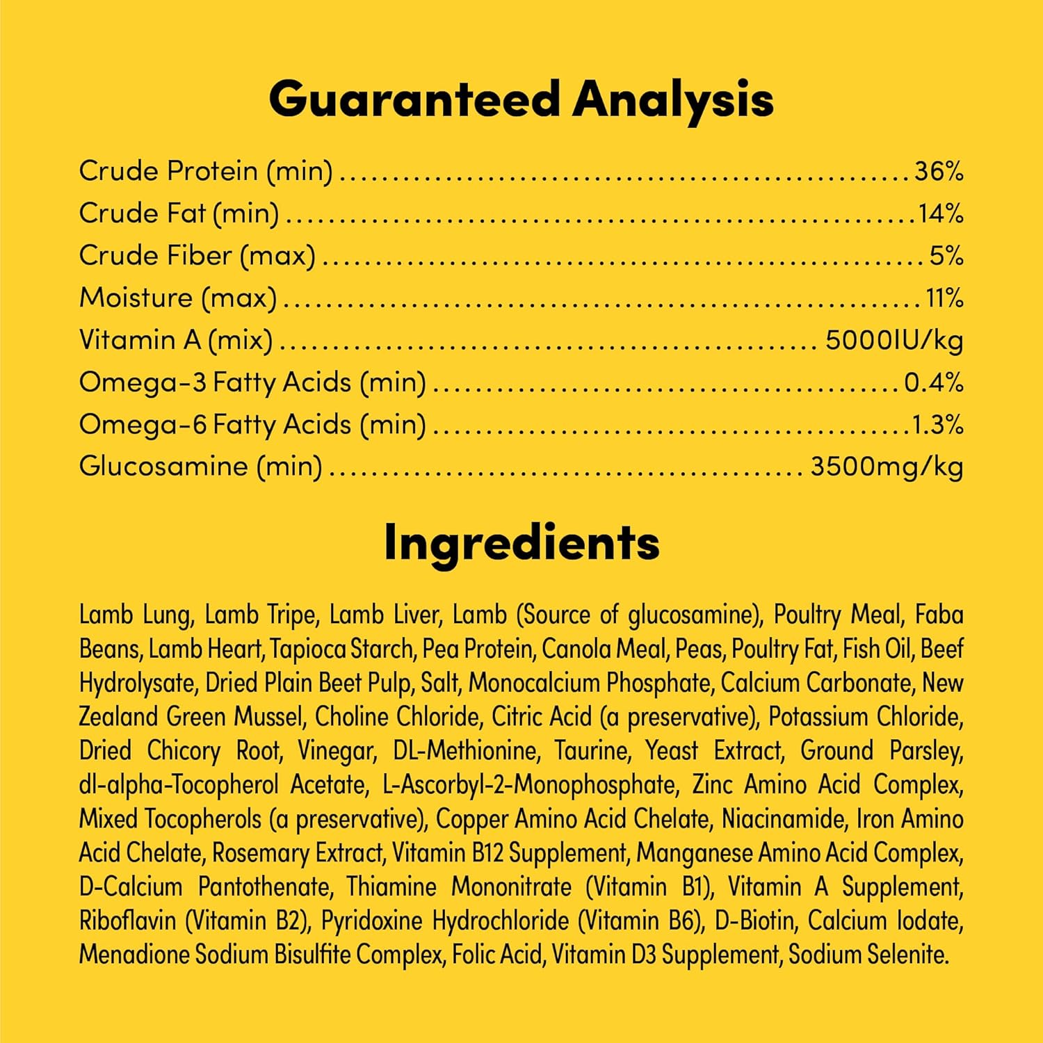 Animals Like Us RawMix50 Grass-Fed Lamb Freeze-Dried Raw Dog Food