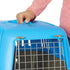 Midwest Spree Hard-Sided Travel Cat and Dog Kennel Carrier - Blue - 24" X 15.5" X 15" Inches  
