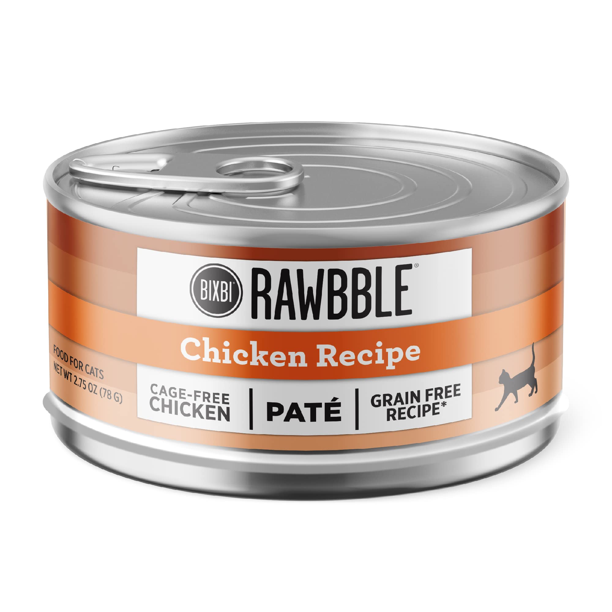 Bixbi Rawbble Chicken Pate Canned Cat Food - 2.75 Oz - Case of 24  