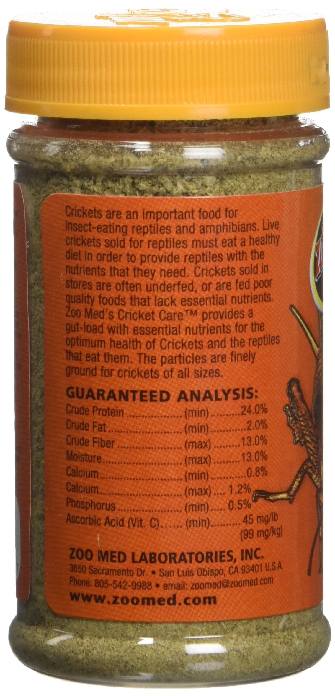 Zoo Med Laboratories Natural Cricket Care Insect Food Supplement - 1.75 Oz  
