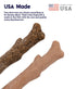 Petstages Dogwood Real Wood Blended Calming Chew Stick Dog Toy - Medium - 2 Pack  