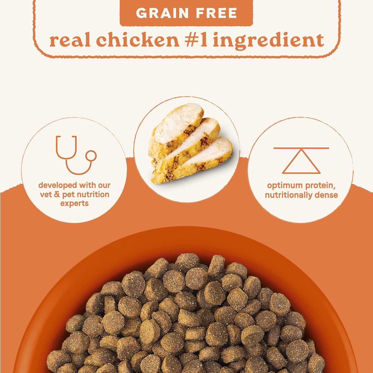 Canidae All Life Stages Grain-Free Real Chicken and Potato Recipe Dry Dog Food - 4 Lbs - Case of 6