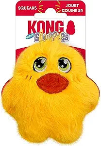 Kong Snuzzles Kiddos Mini Duck Squeak and Plush Dog Toy - Extra Small