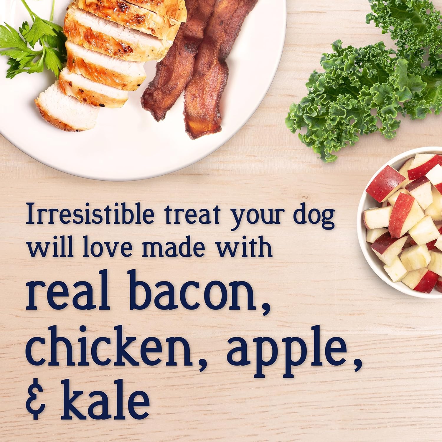 Stewart Puff Tops Bacon and Chicken Recipe Freeze-Dried Dog Food Topper