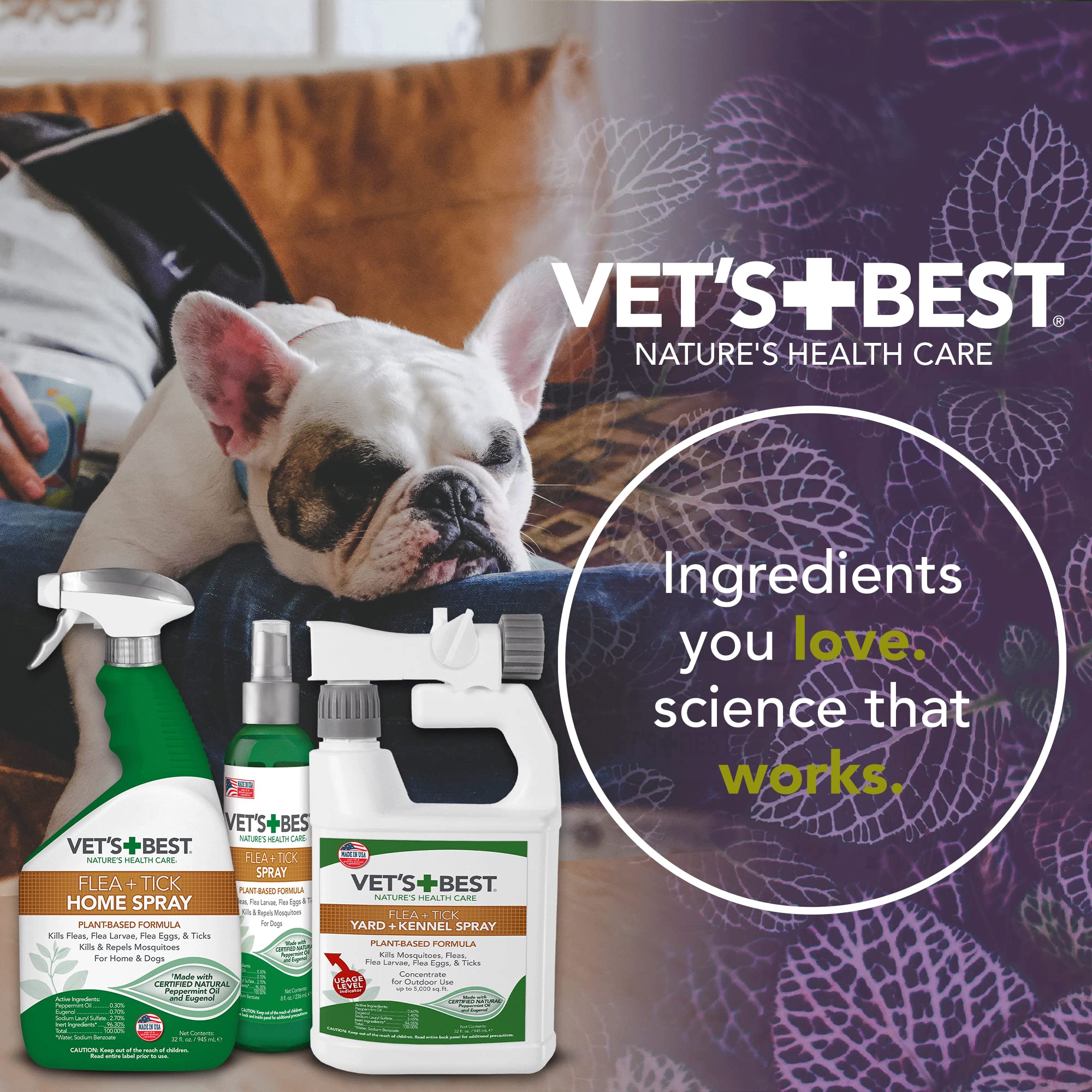 Vet's Best Advanced Strength Flea and Tick Dog Shampoo - 12 Oz  