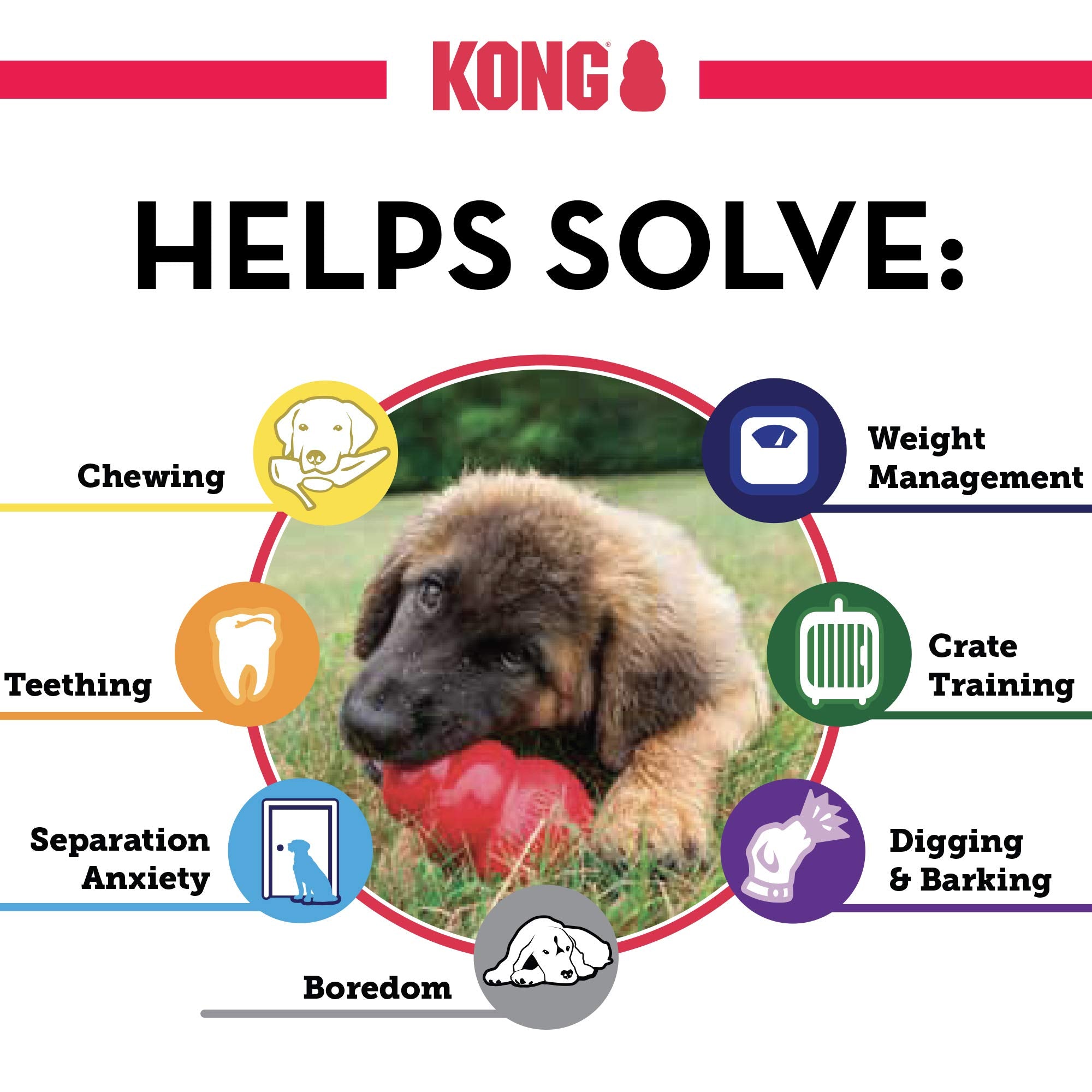 Kong Classic Treat Inserting Senior Natural Rubber Dog Toy - Small  