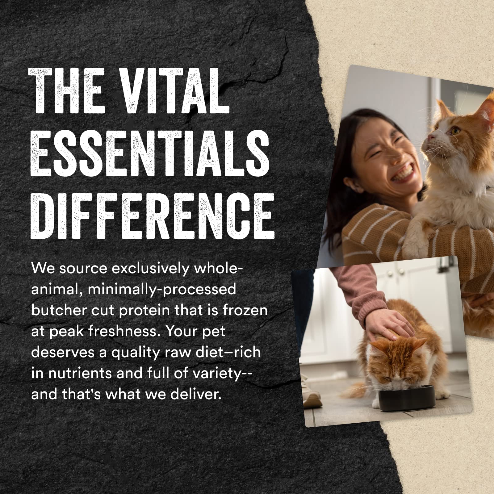 Vital Essential's Grain-Free Rabbit Entrée Mini Nibs Freeze-Dried Cat Food - 12 Oz  