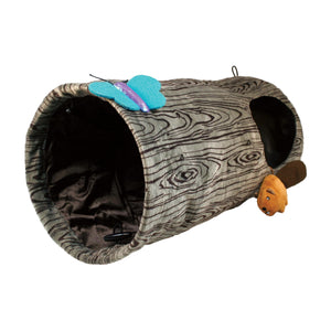 Kong Play Spaces Burrow Pop-Open Travel Cat Tunnel