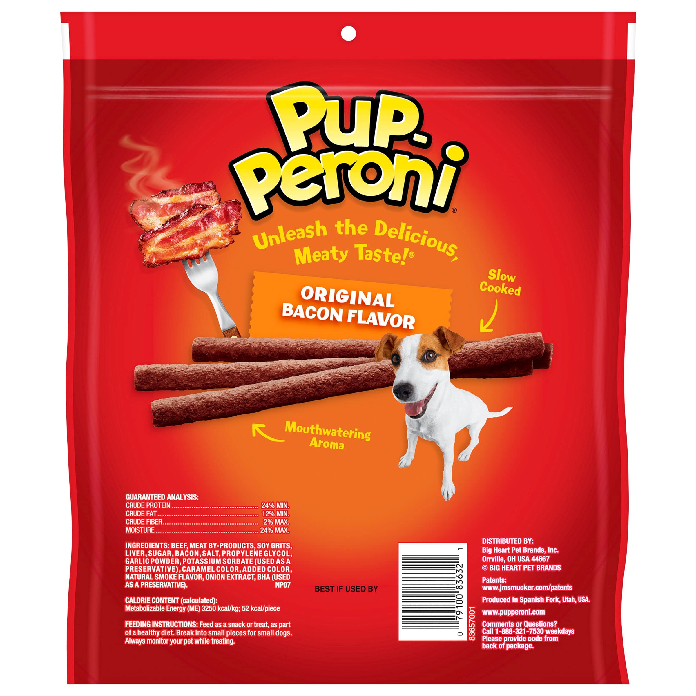 Pup-Peroni Original Bacon Flavored Soft and Chewy Dog Treats - 22.5 Oz  