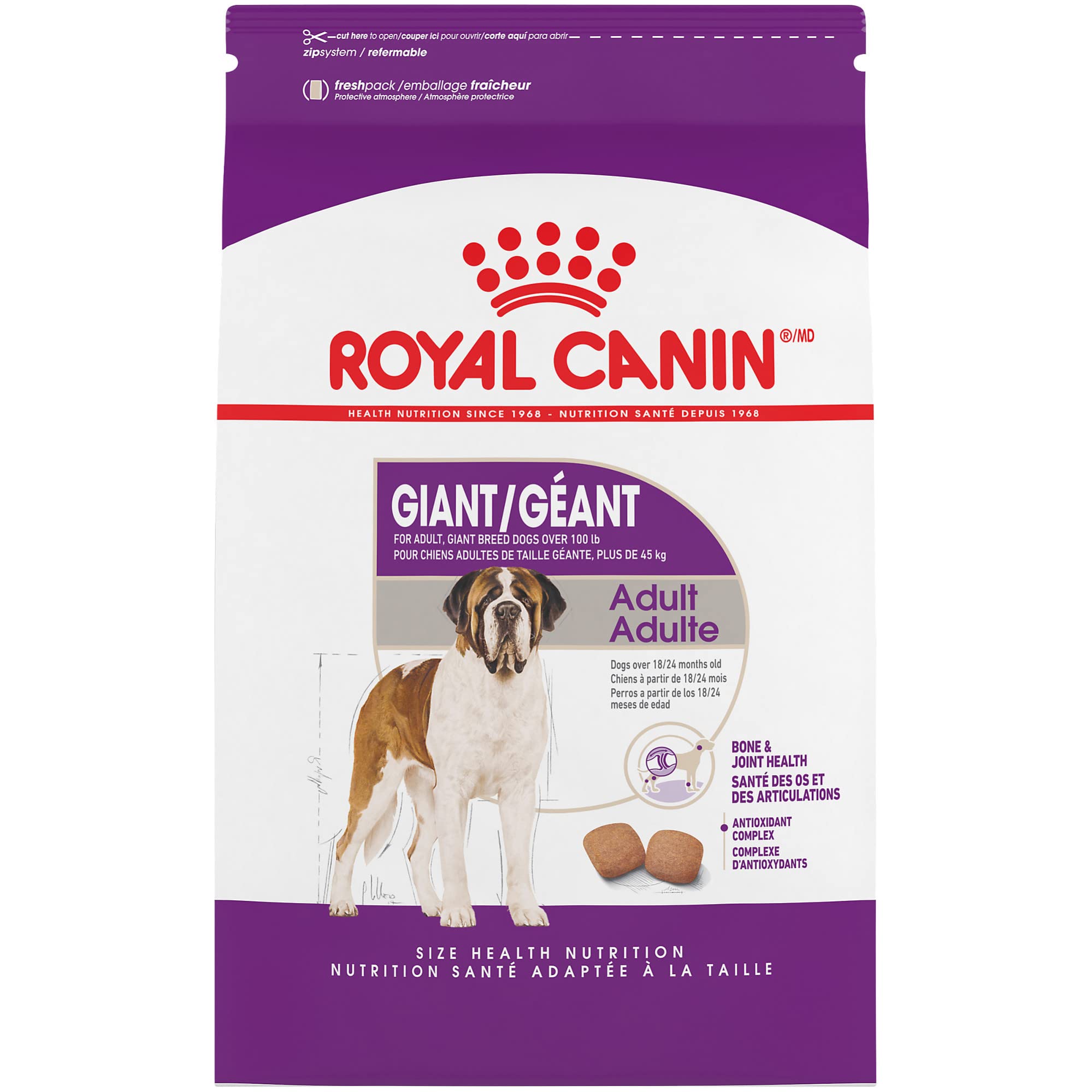 Royal Canin Size Health Nutrition Giant-Breed Adult Dry Dog Food - 30 Lbs  