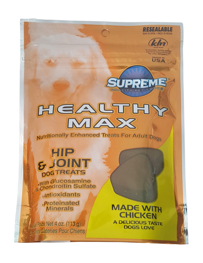 Nutrisource Healthy Max Hip and Joint Soft and Chewy Dog Treats - 4 Oz