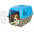 Midwest Spree Hard-Sided Travel Cat and Dog Kennel Carrier - Blue - 24" X 15.5" X 15" Inches  