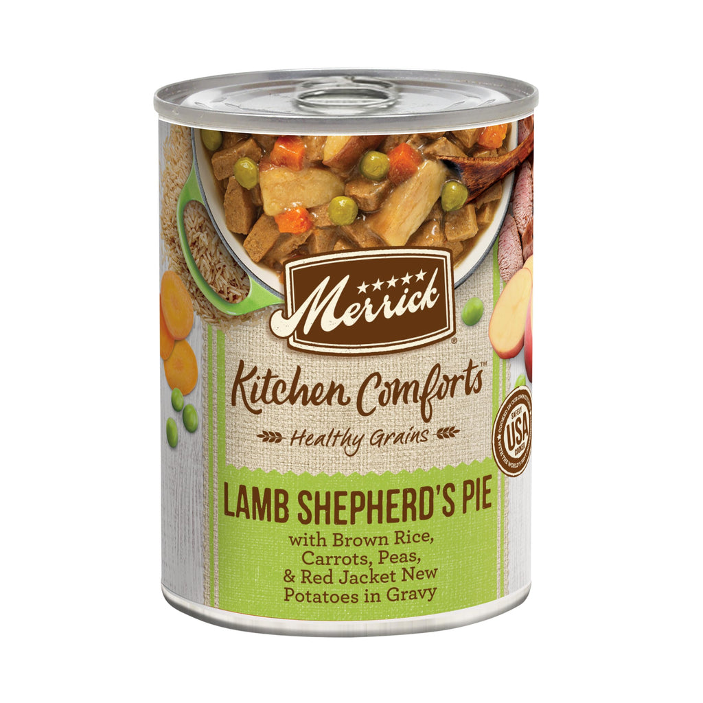 Merrick Healthy Grains Kitchen Comforts Lamb Pie Canned Dog Food - 12.7 Oz - Case of 12  
