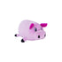 Outward Hound Invinceables No-Stuffing Durable Pig Soft Squeak Dog Toy - Pink - Extra Small  