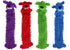 Multipet Loofa Squeak and Plush Dog Toy - Assorted - Small - 12" Inches  