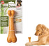 Ethical SPOT Bam-Bones Dino Bone Peanut Butter Flavored Bamboo and Nylon Chew Dog Toy - 7.25 Inch
