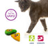 Snugarooz Nacho Kitty Crinkle and Plush Catnip Cat Toy  