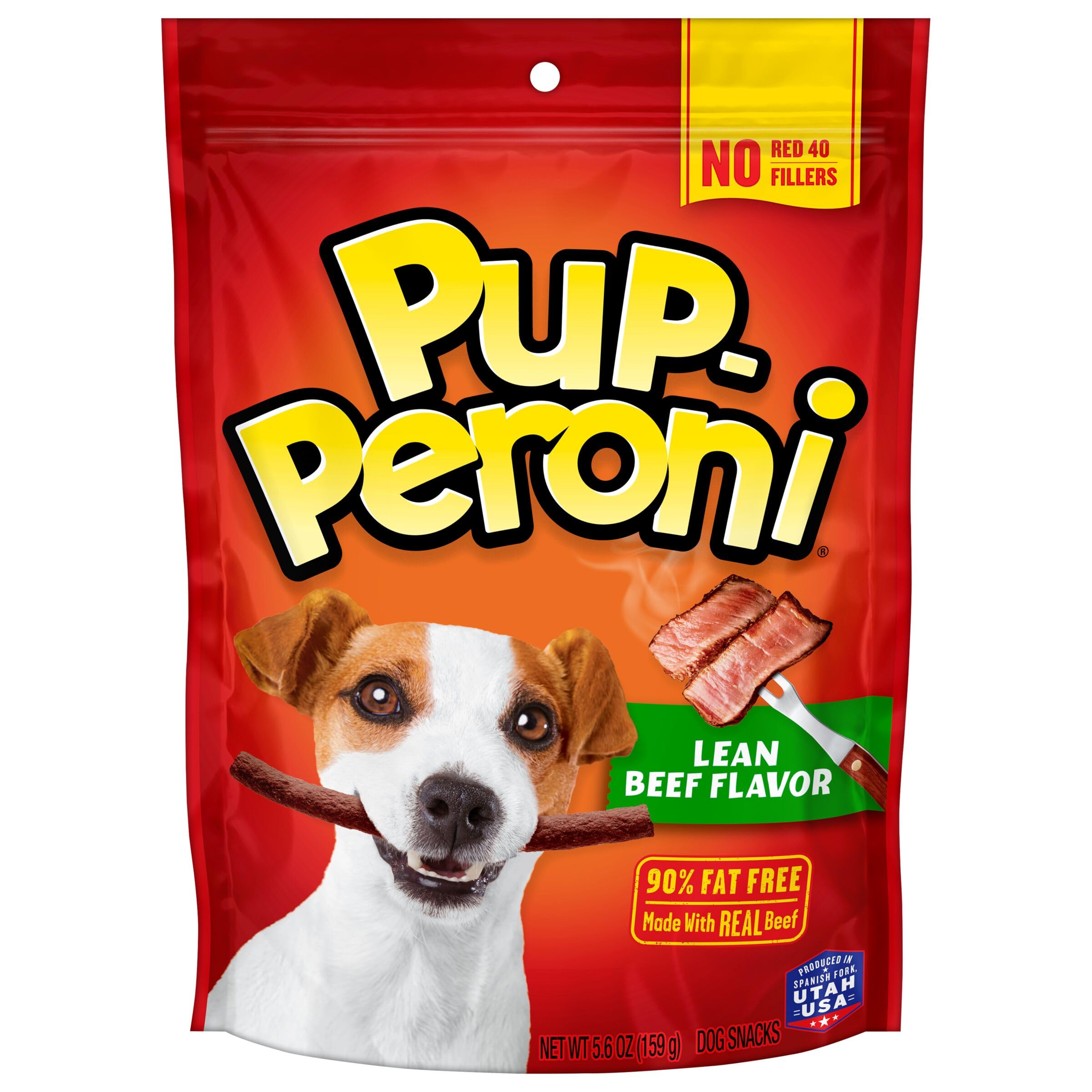 Pup-Peroni Lean Beef Flavored Soft and Chewy Dog Treats - 10 Oz - Case of 5  