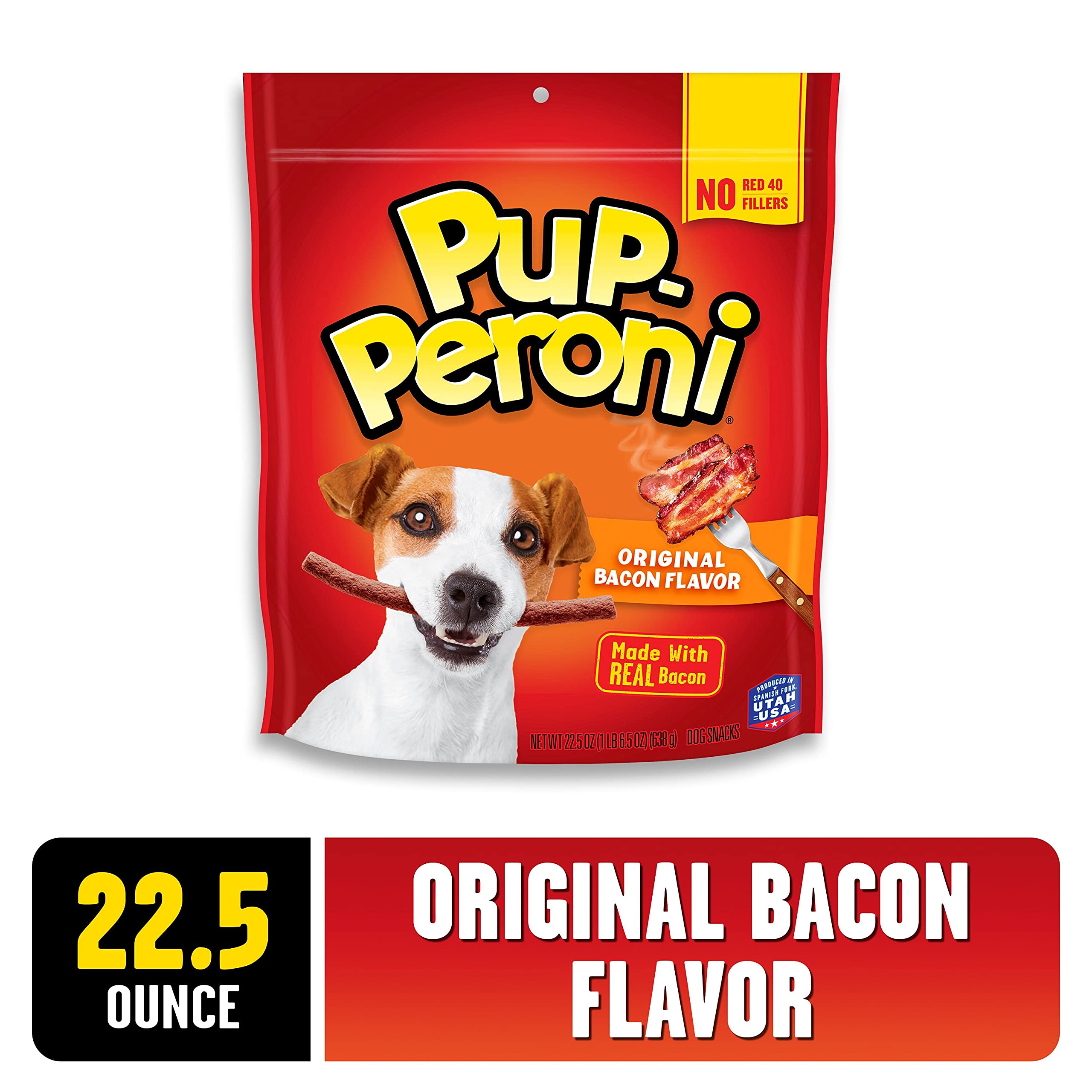 Pup-Peroni Original Bacon Flavored Soft and Chewy Dog Treats - 22.5 Oz  