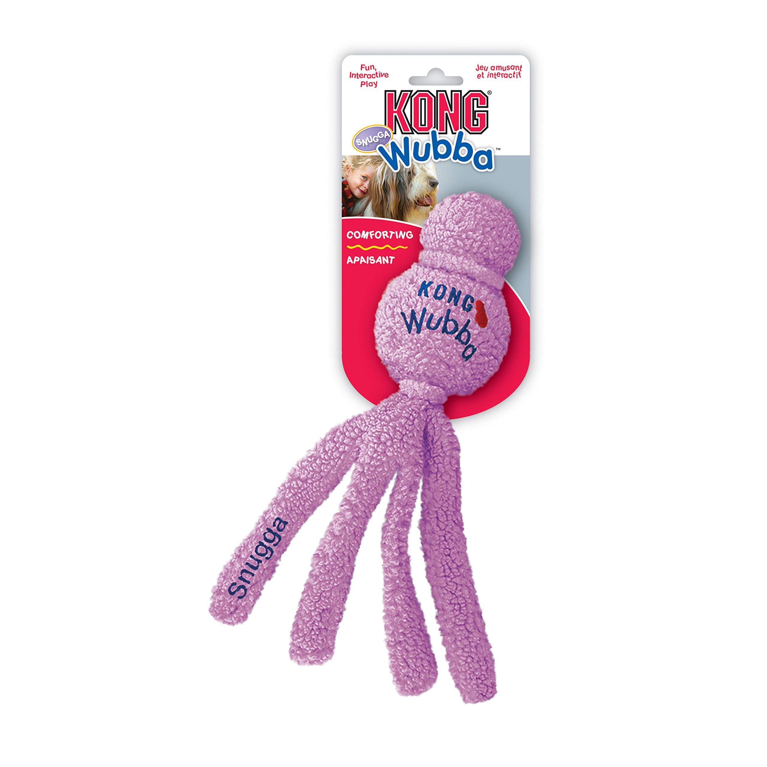 Kong Snugga Wubba Fleece Dog Toy - Large  