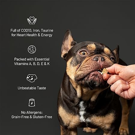 Get Joy Superfood Endurance 100% Beef Hearts Freeze-Dried Natural Dog Treats