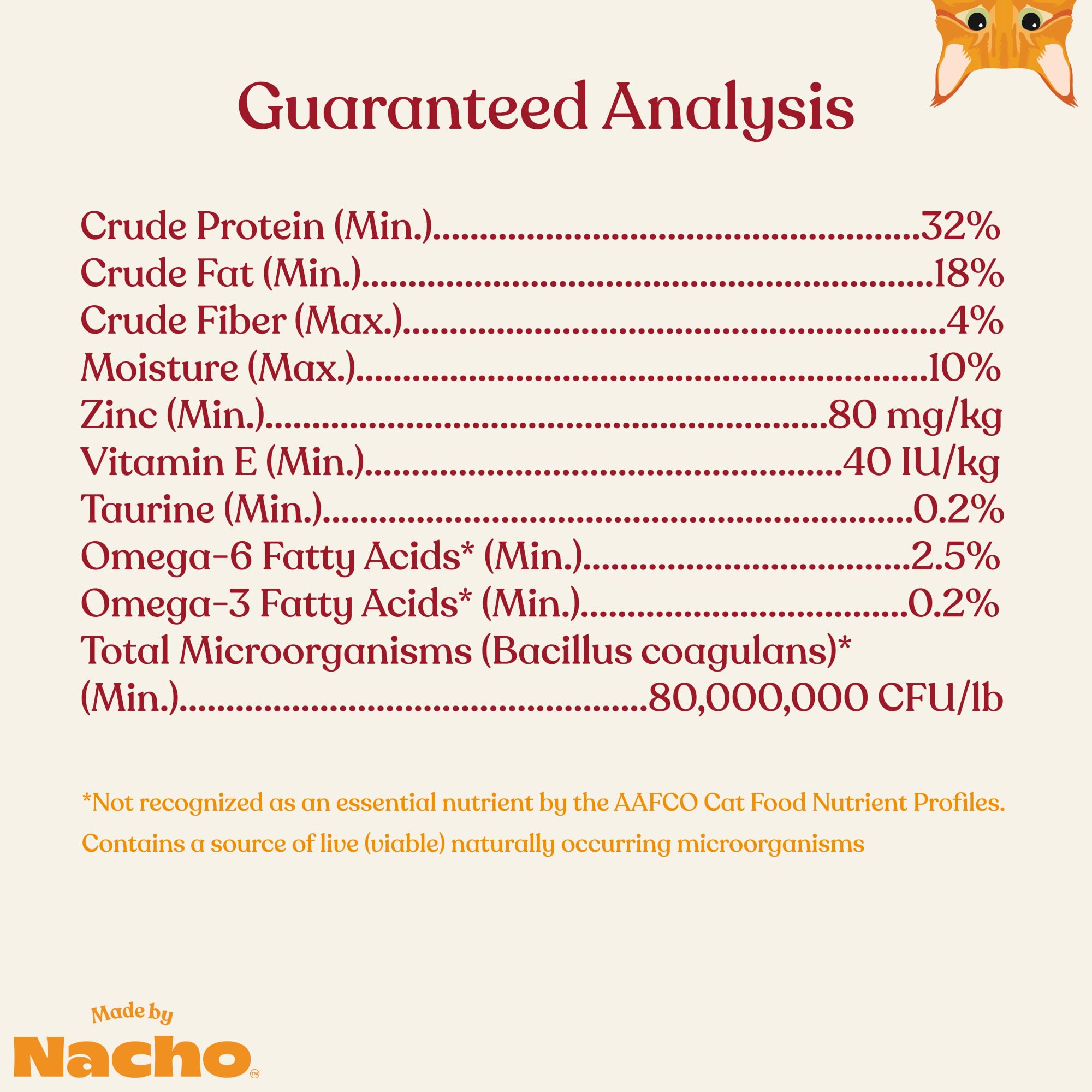 Made by Nacho Bone Broth Infused Chicken and Pumpkin Dry Cat Food - 2 Lbs  