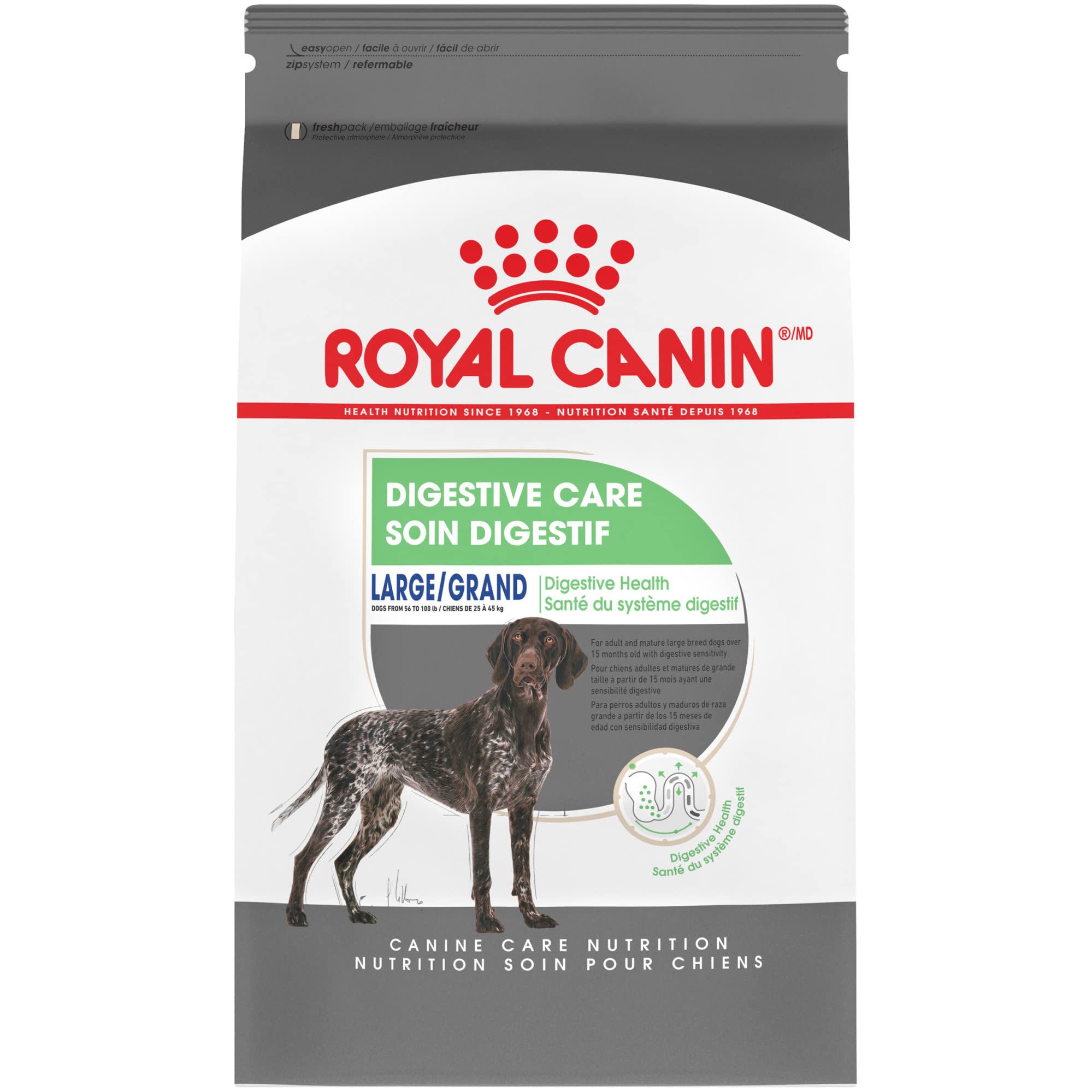 Royal Canin Digestive Care Formula Large-Breed Dry Dog Food - 30 Lbs  