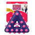 Kong Dotz Textured Gum Massaging Triangle Dog Toy - Small  