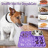 Innovative Pet Lickimat Slowmo Combo Slow Feeding Mat for Dogs - Purple  