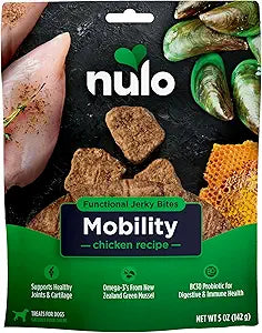 Nulo Funtional Jerky Bites Mobility Support Chicken Jerky Dog Treats - 5 Oz Default Title