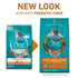 Purina One Tender Selects Blend Chicken Carrots Peas and Rice Dry Cat Food - 3.5 Lbs - Case of 4  