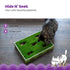 Petstages Grass Patch Hunting Box Interactive Puzzle Cat Toy and Scratcher  