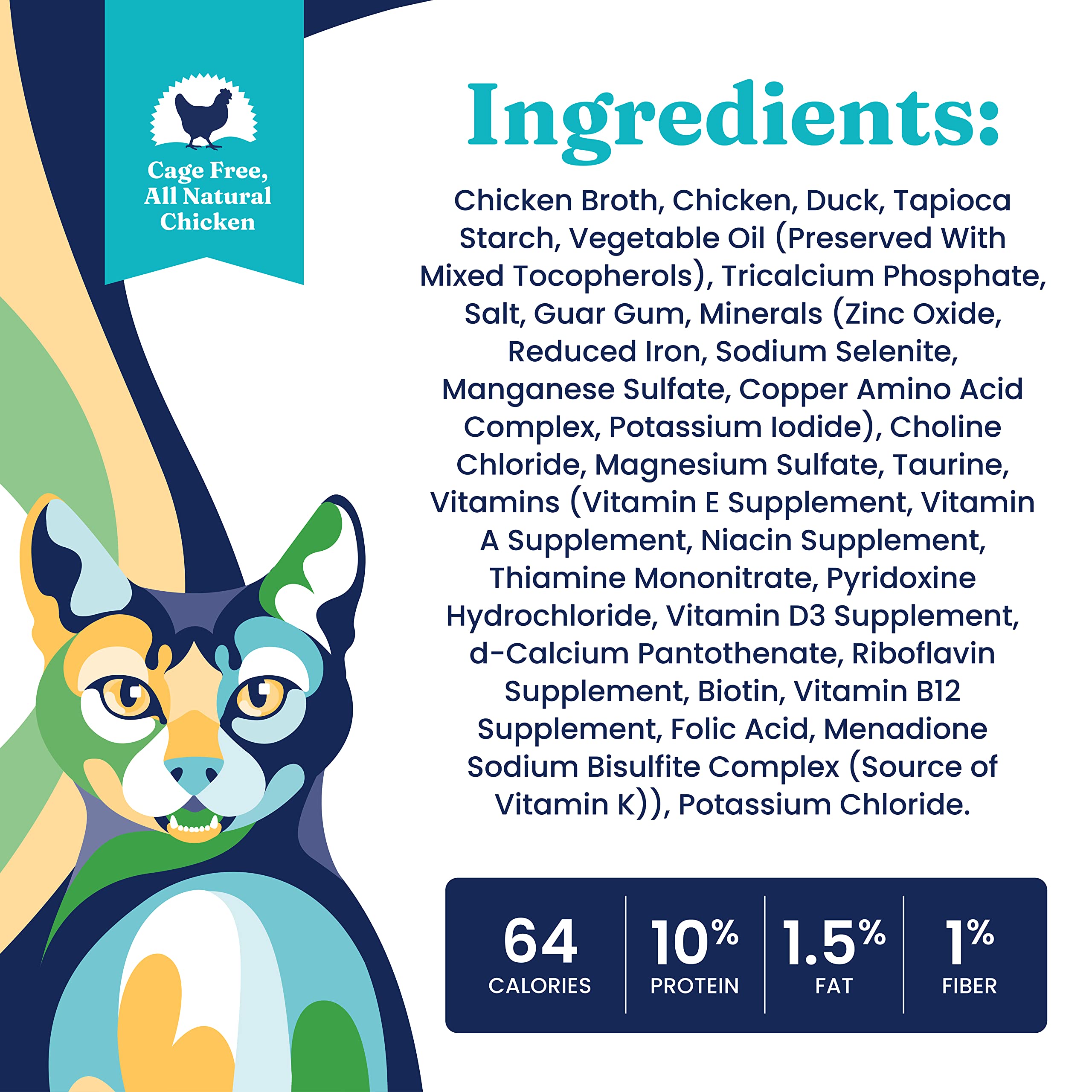 Solid Gold Nature's Harmony Grain-Free Digestive Health Chicken and Duck in Gravy Canned Cat Food - 3 Oz - Case of 24  