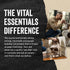 Vital Essential's Raw Bar Freeze-Dried Salmon Skin Natural Dog Chews - 20 Piece - 21 Oz  