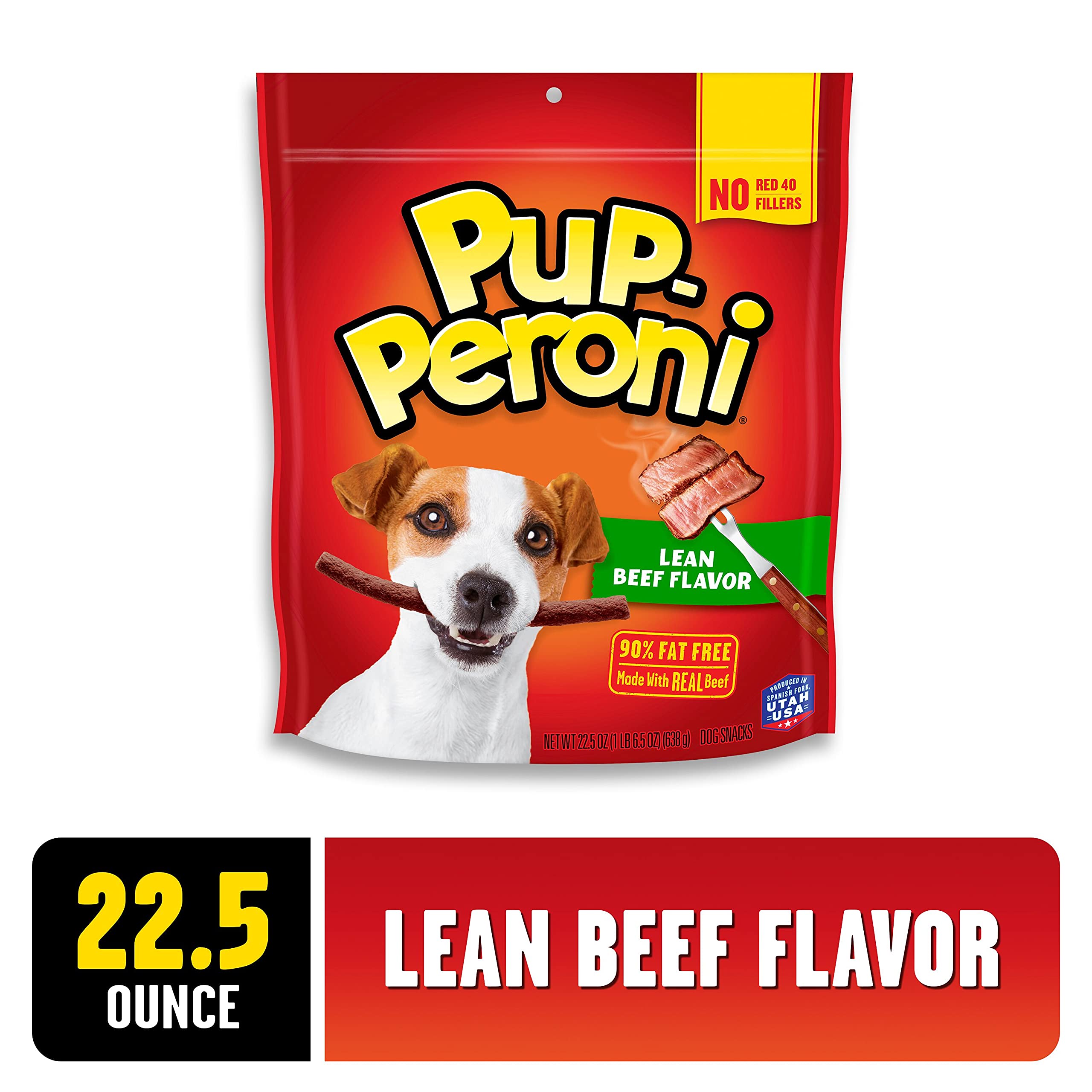 Pup-Peroni Lean Beef Flavored Soft and Chewy Dog Treats - 22.5 Oz  