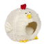 Prevue Pet Products Comfy Chicken Dog and Cat Bed or Hideaway - L:18 X W:17 X H:17.75 Inches