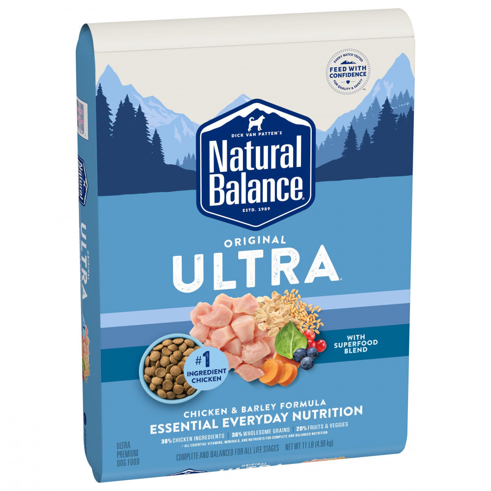Natural Balance Original Ultra Ultra Chicken and Barley Broth Coated Dry Dog Food - 24 Lbs Default Title