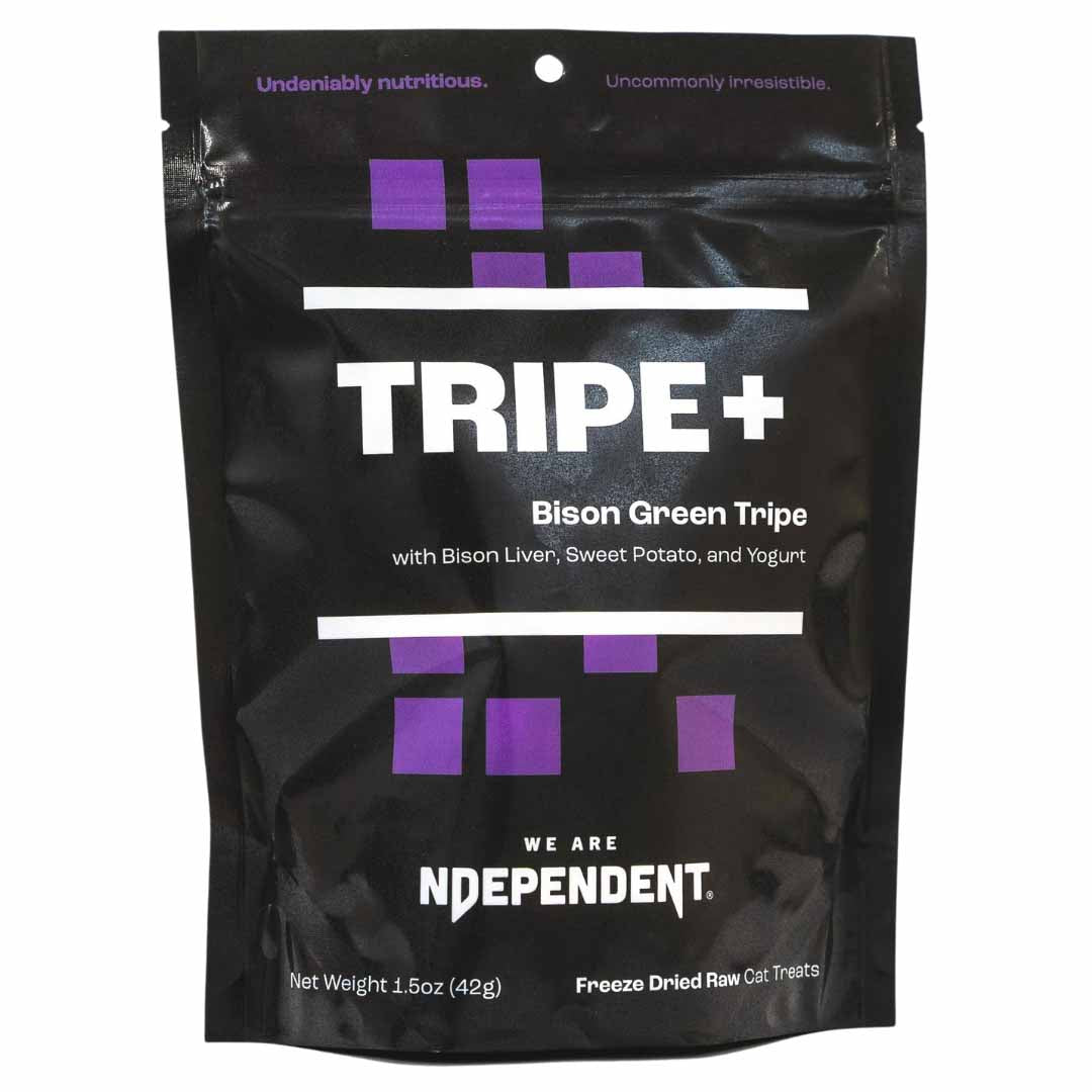 We Are Ndependent Bison Green Tripe+ Freeze-Dried Cat Treats - 1.5 Oz