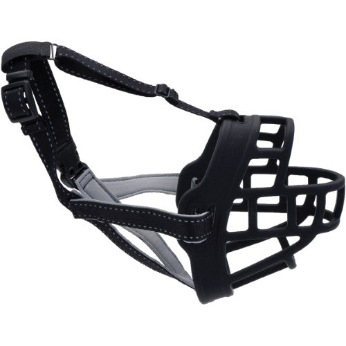 Coastal Soft Basket Dog Muzzle - Black - Size 6