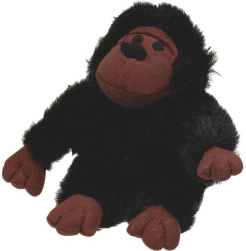 Multipet Look Who's Talkin' Chimp Sounding Plush Dog Toy - 6" Inches  