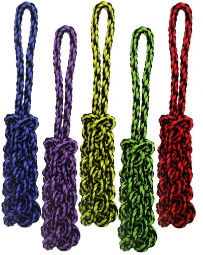 Multipet Nuts for Knots Rope and Tug Stick Dog Toy - 16" Inches  