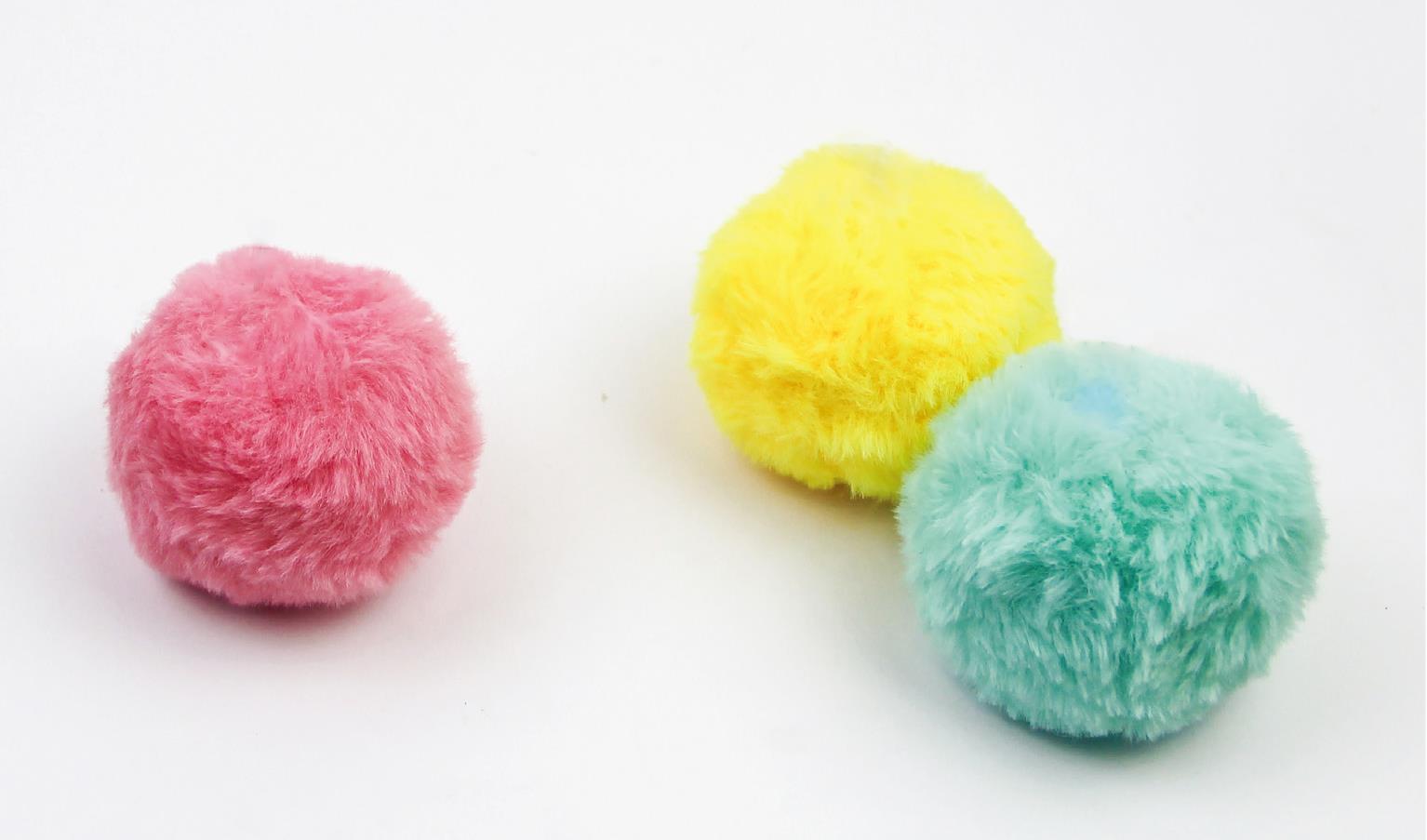 Mclovin's Pet Beeping Ball Cat Toy - 3 Pack  