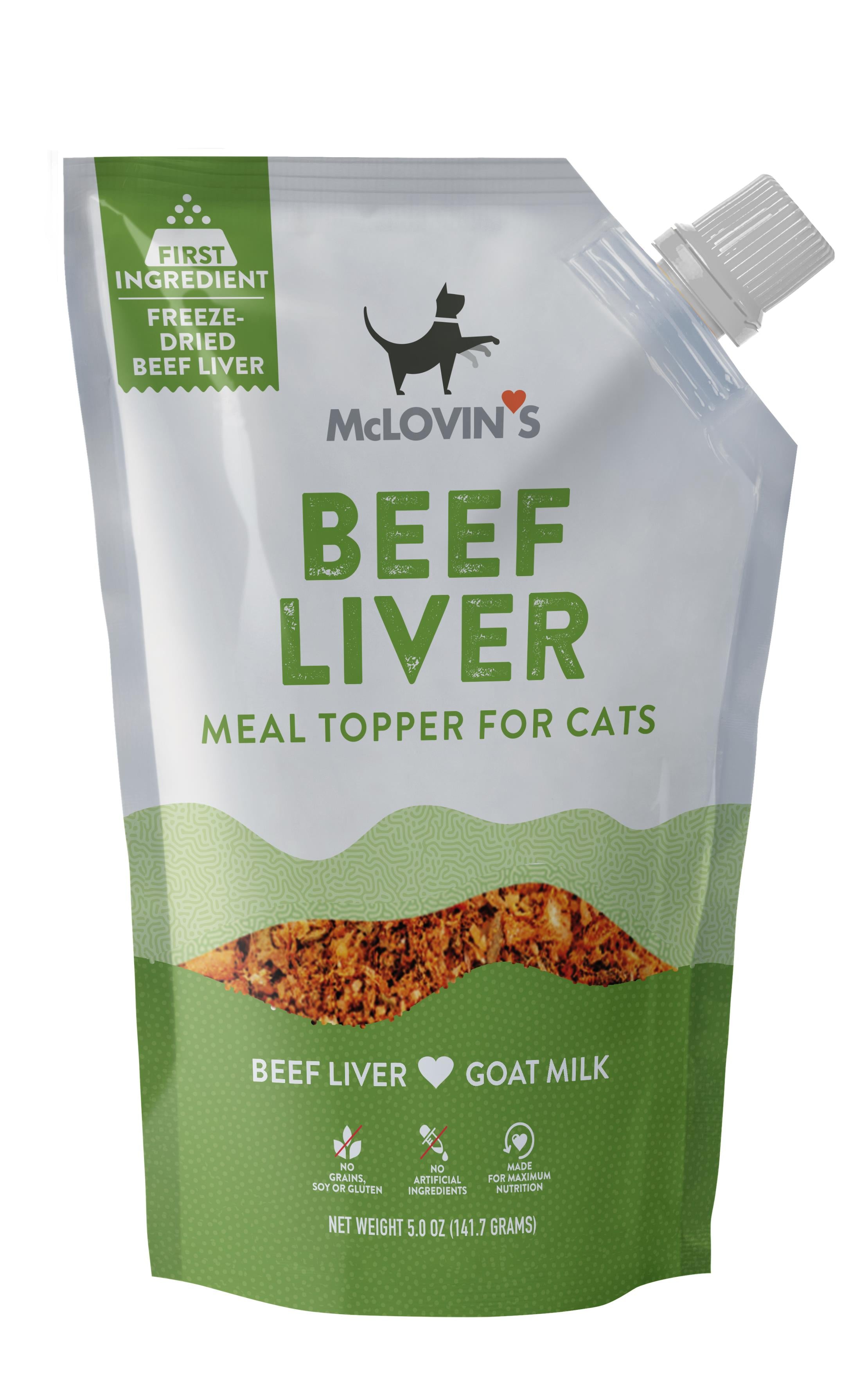 Mclovin's Pet Freeze-Dried Beef Dog Food Toppers - 7 Oz - Case of 12  