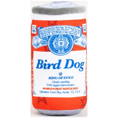 Operation Good Boy Beer Can Plush Dog Toy