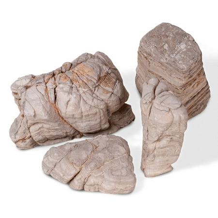 CaribSea Exotica Elephant Skin Rocks Freshwater Aquascaping Aquarium Décor - 25 Lbs Default Title