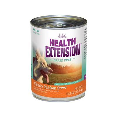 Health Extension Grain-Free Chunky Chicken Stew Canned Dog Food - 13.2 Oz - Case of 12 Default Title