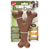 Ethical SPOT Bam-Bones Wishbone Bacon Flavored Bamboo and Nylon Chew Dog Toy - Large - 7 Inch