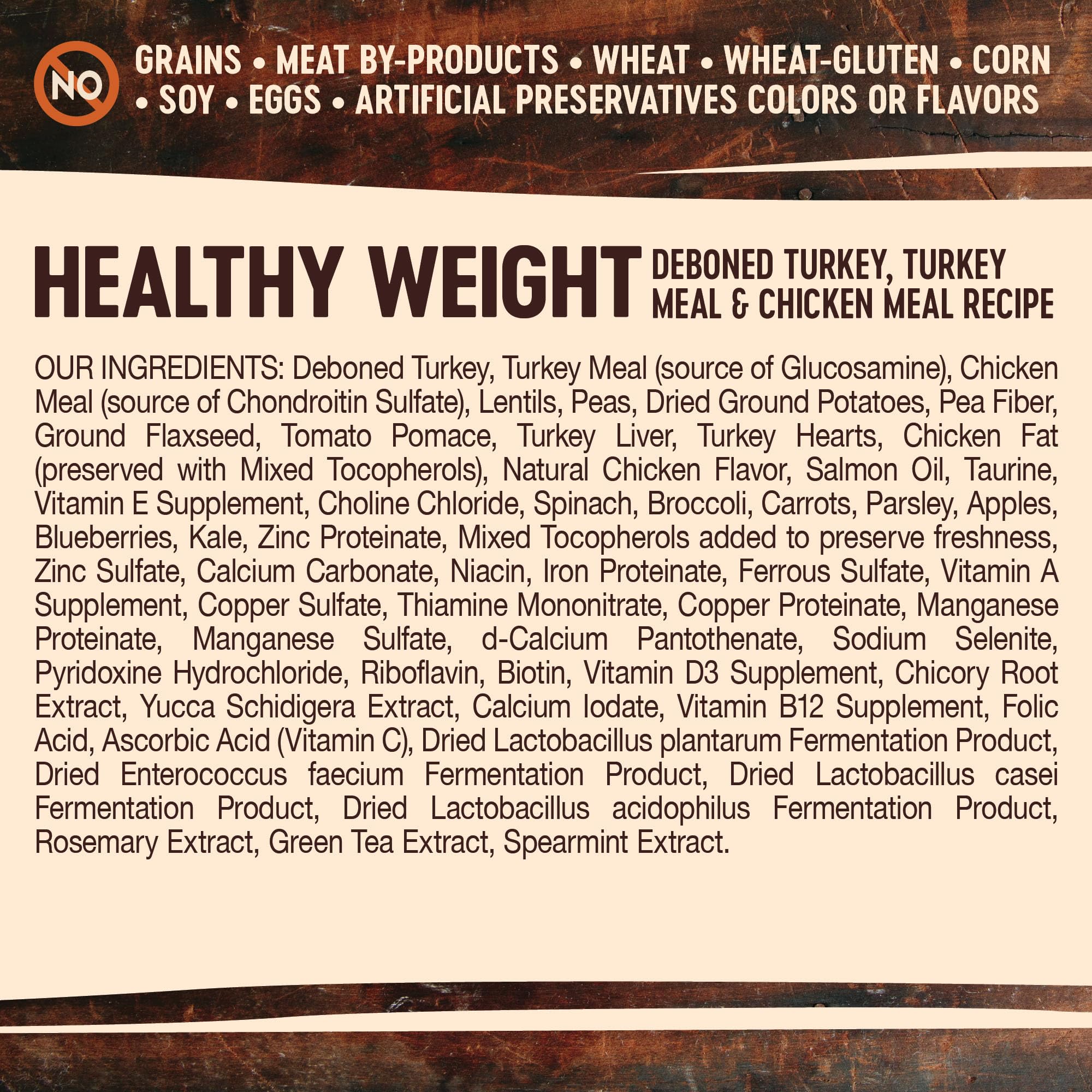 Wellness Core Raw-Rev Healthy Weight Grain-Free Deboned Turkey and Chicken with Freeze-Dried Turkey Dry Dog Food - 18 Lbs  