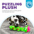 Outward Hound Twistiez Unicorn Braided Treat-Hiding Squeak and Plush Dog Toy - Large